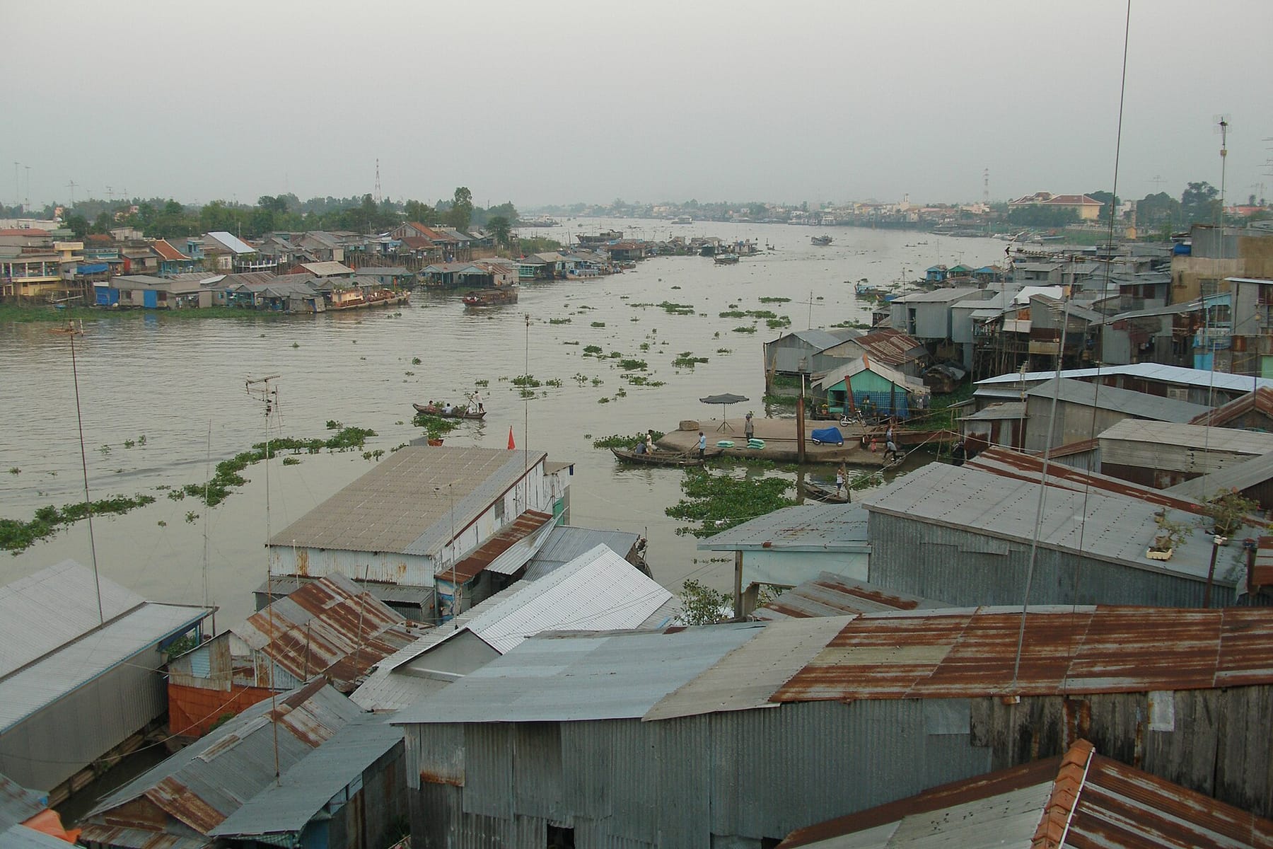 Toàn cảnh đô thị Châu Đốc, An Giang